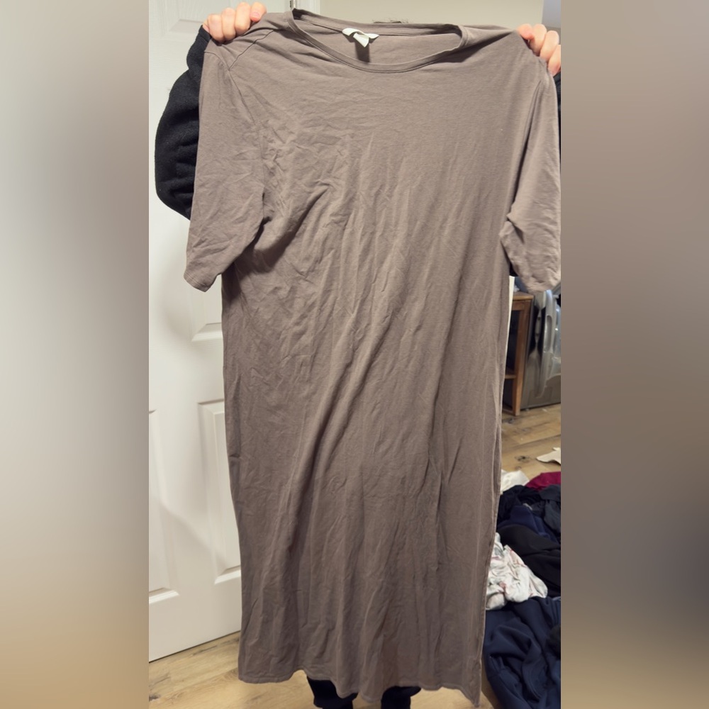 H&M maxi t shirt dress